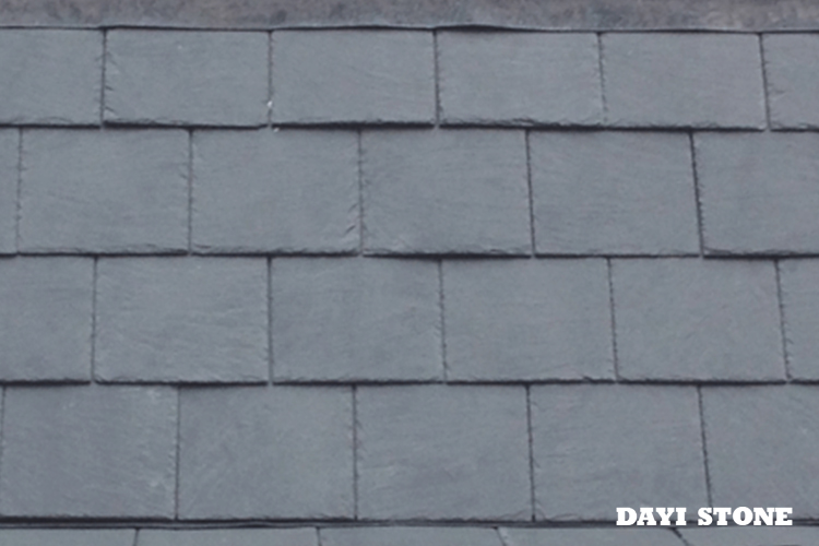 Natural Slate Roof Tiles Black Roofing Slate 600x300x5 7mm - Dayi Stone Natural Slate Roof Tiles Black Roofing Slate 600x300x5 7mm - Dayi Stone